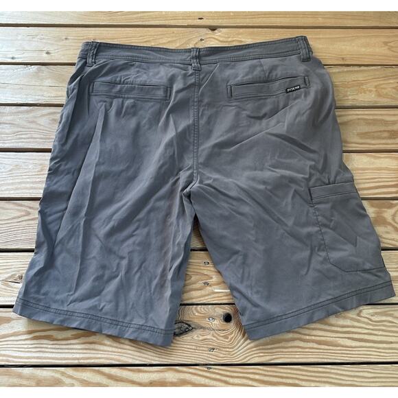 Prana Knee Length Shorts Size 38 Men’s Taupe - Picture 2 of 8